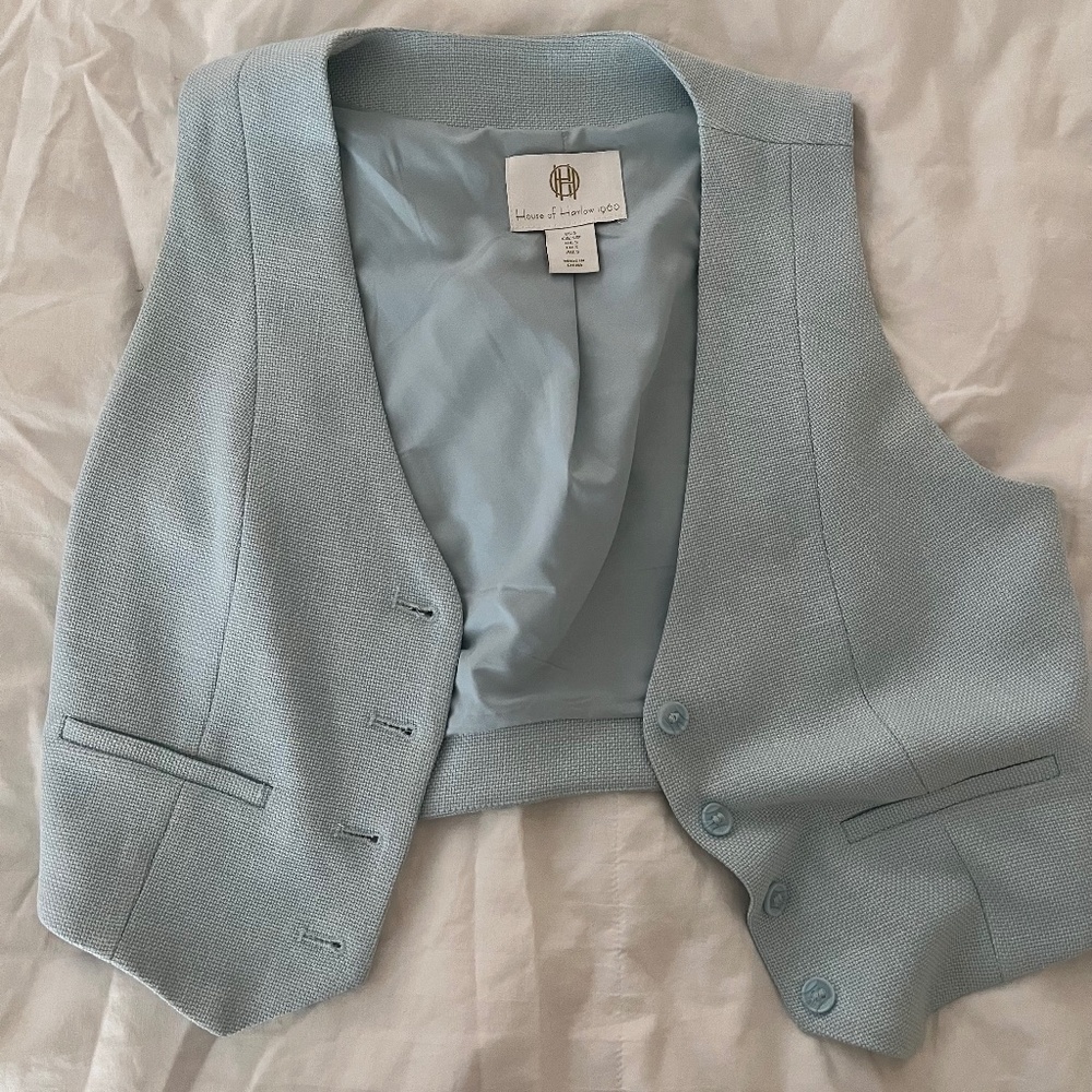 House of Harlow blue vest
